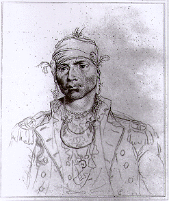 Portrait of
 Hopothle Mico, 1790